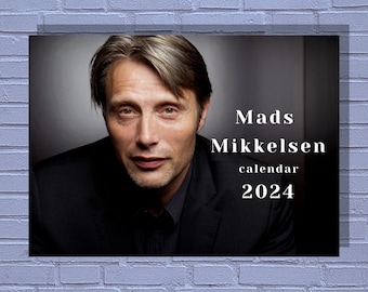 Mads Mikkelsen 2024 Calendar