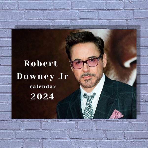 Robert Downey 2024 Etsy