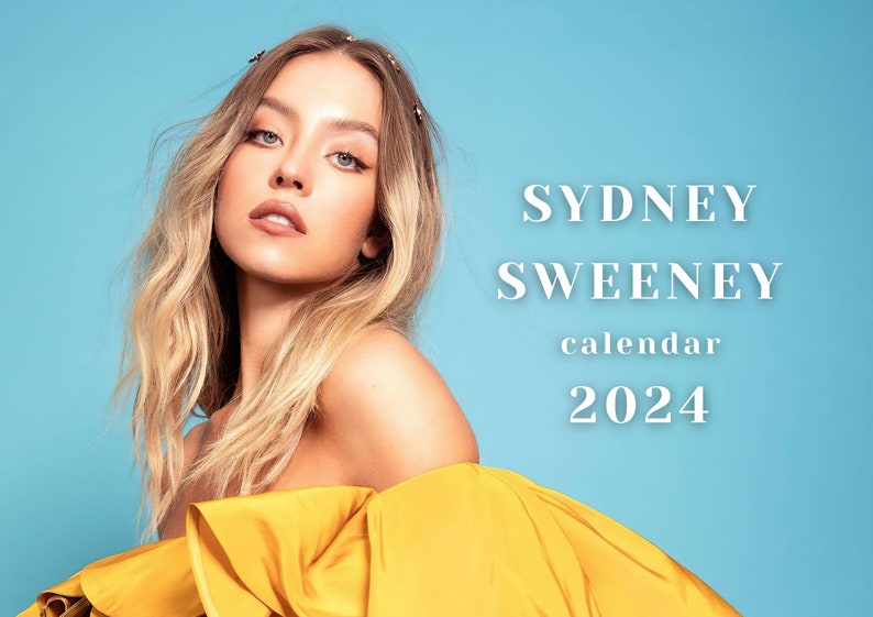 Sydney Sweeney 2025 Calendar Etsy Australia