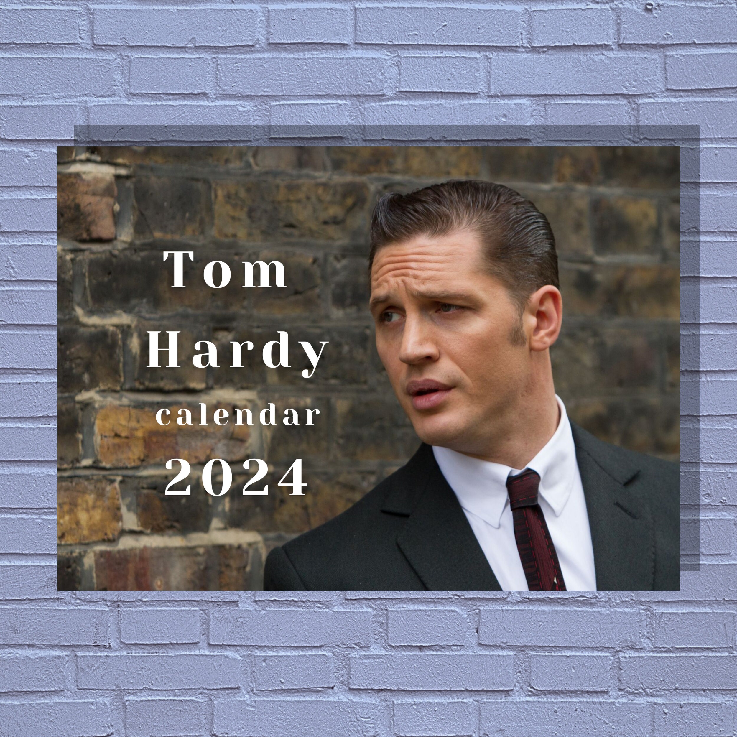 Tom Hardy Film 2025 Calendar joann franciska