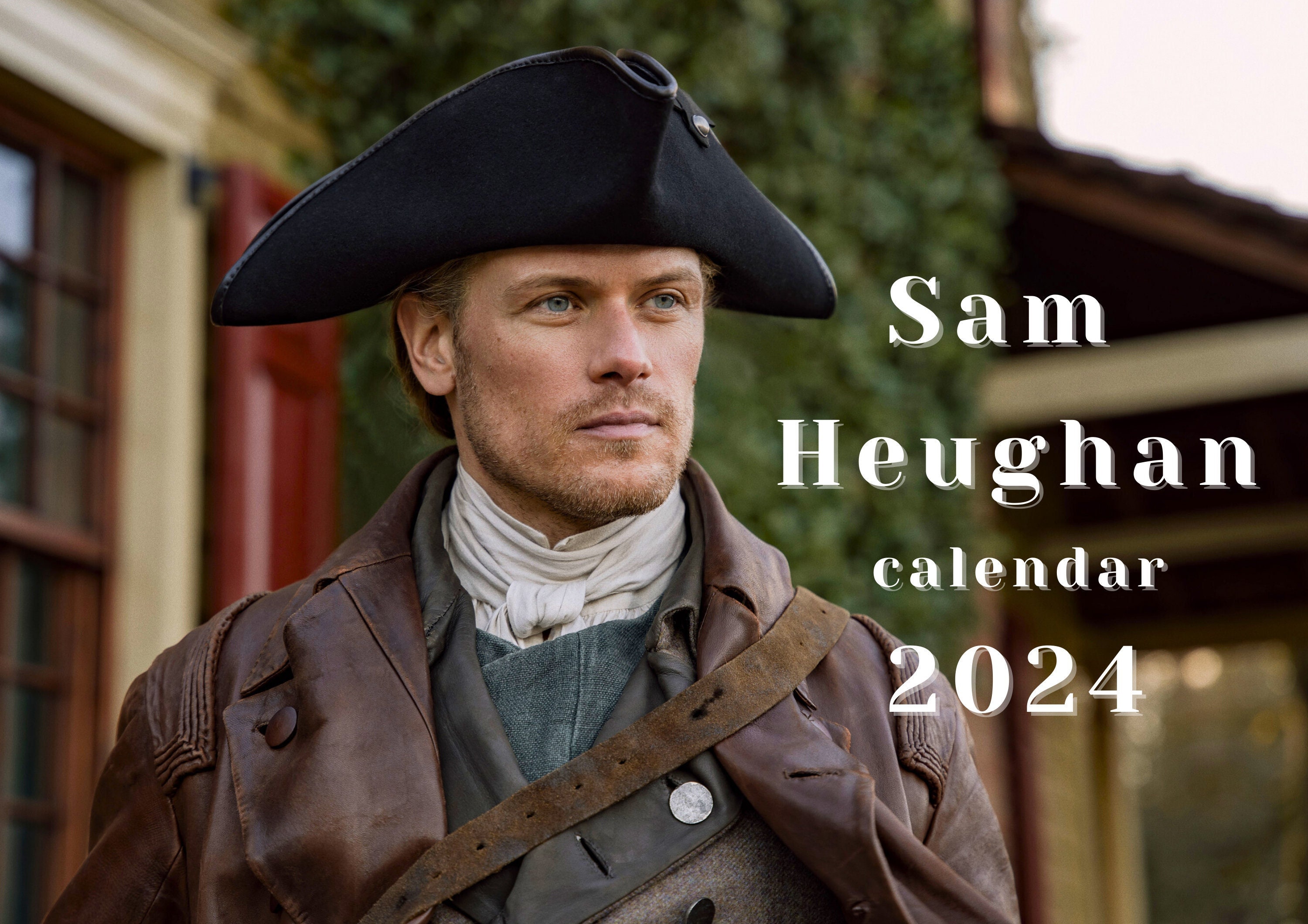 Sam Heughan 2024 Calendar Etsy