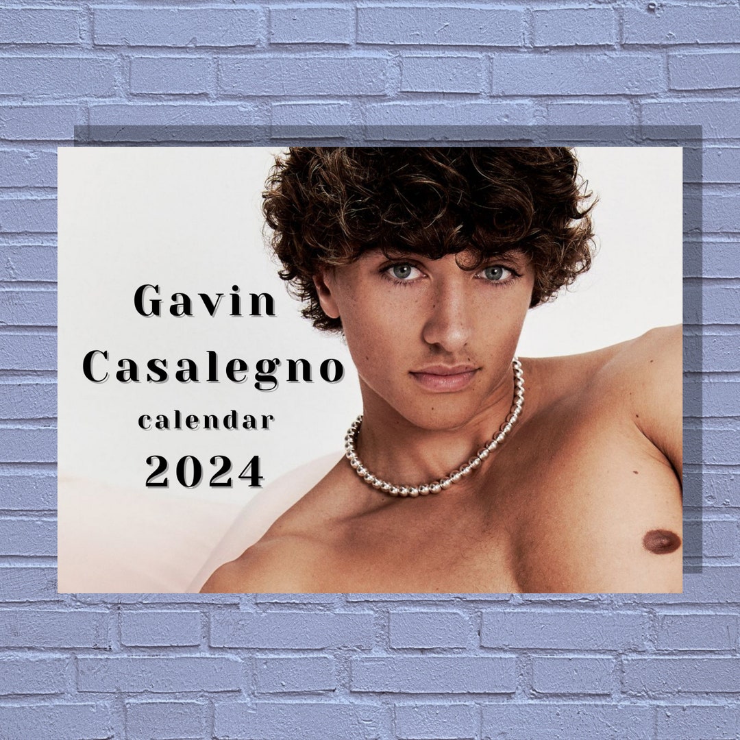 Gavin Casalegno 2024 Calendar Etsy