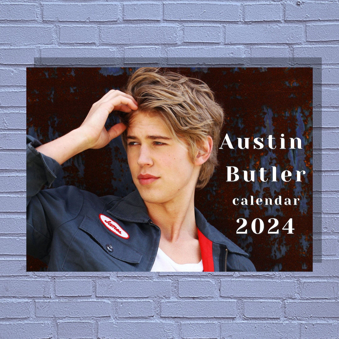 Austin Butler 2024 Calendar Etsy