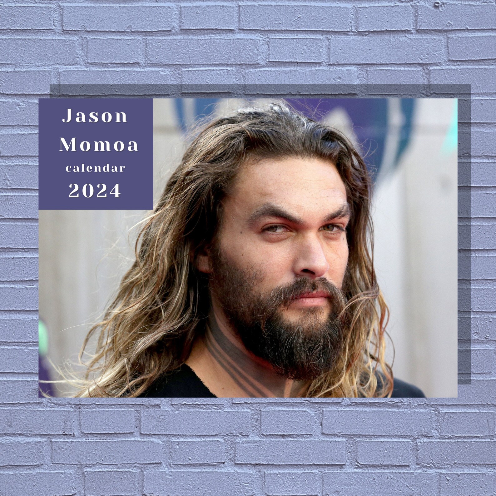 Jason Momoa 2024 Calendar Etsy