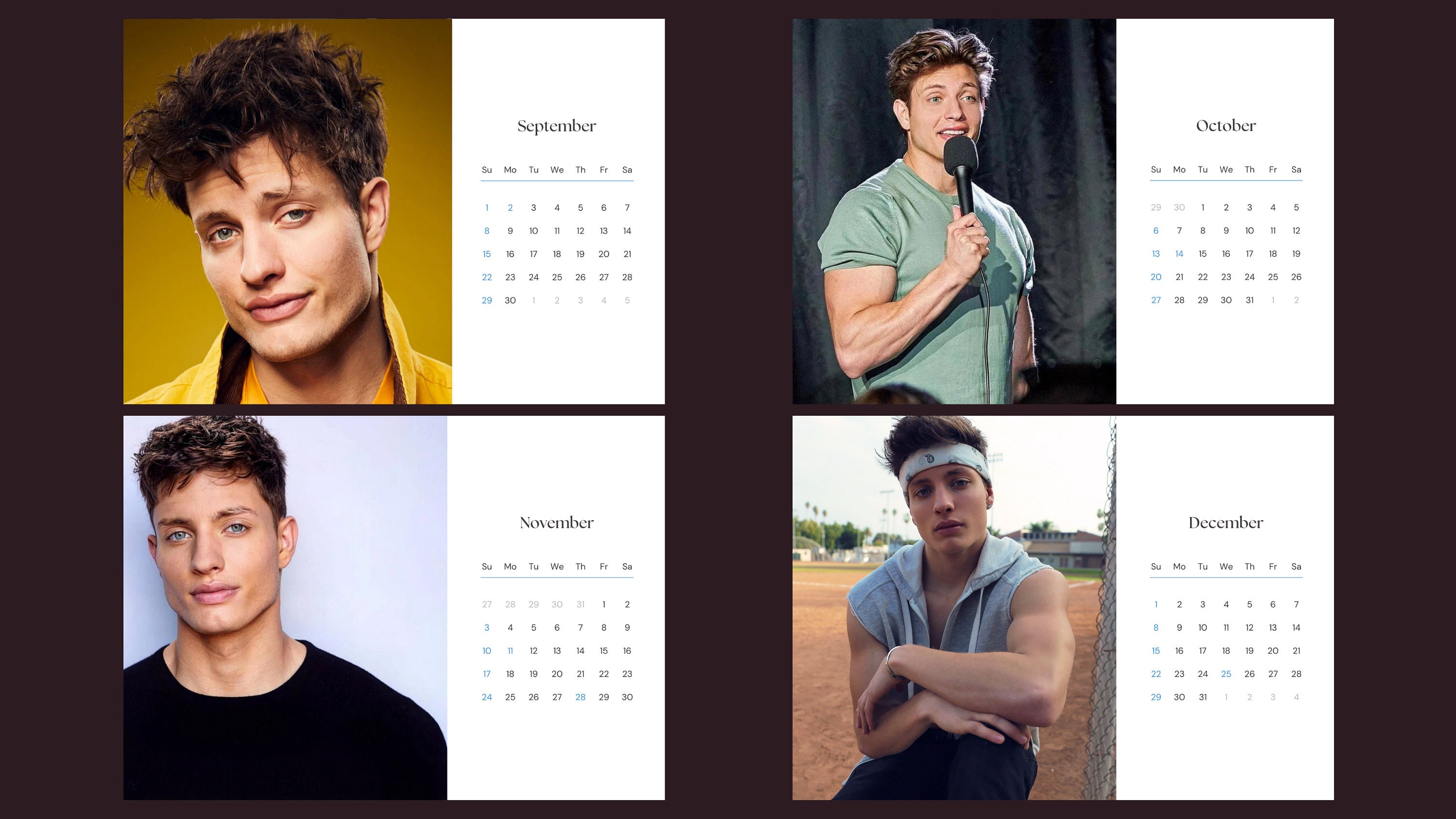 Matt Rife 2024 Calendar Etsy