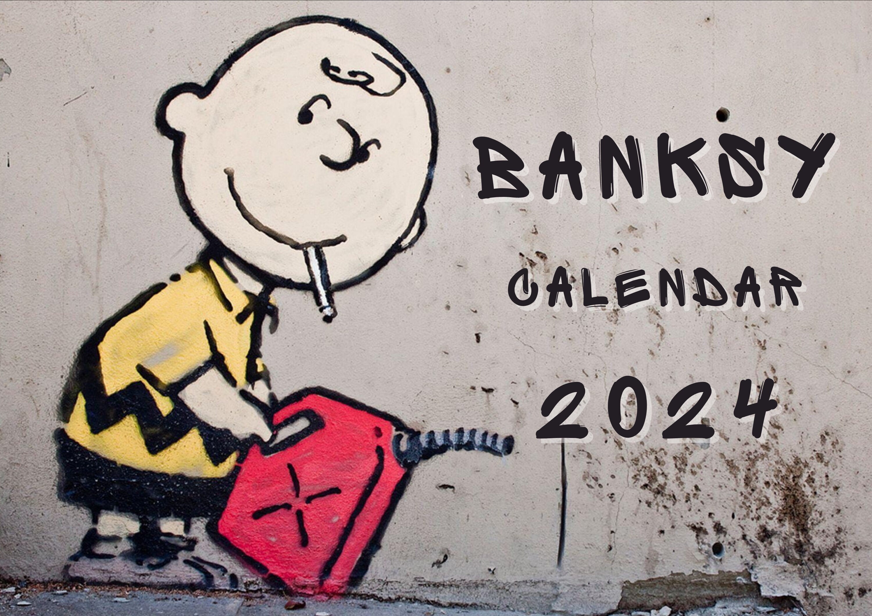 Banksy 2024 Calendar - Etsy