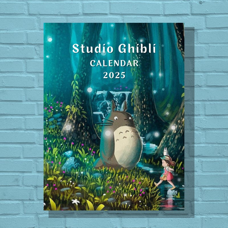 Studio Ghibli Advent Calendar Etsy