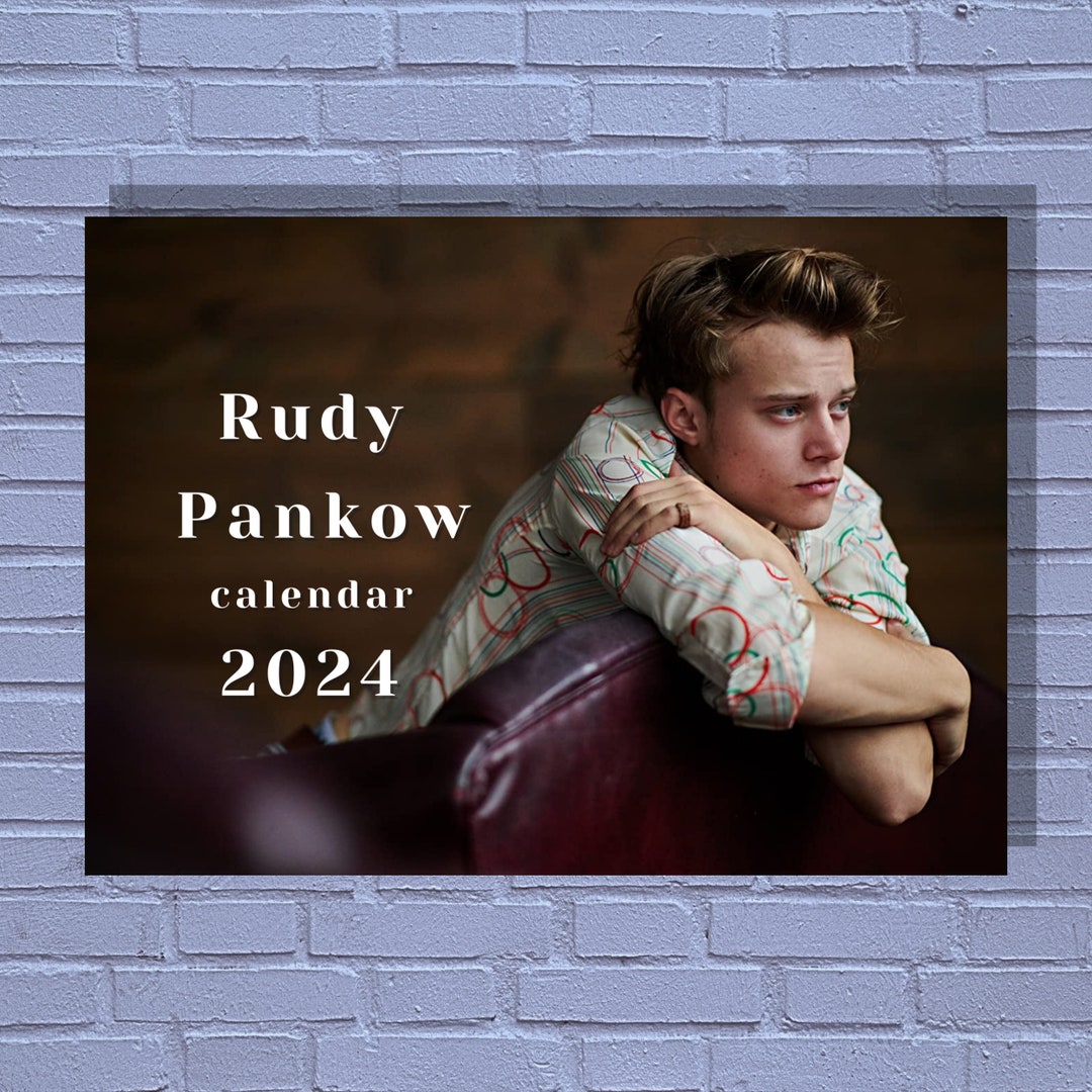 Rudy Pankow 2024 Calendar Etsy