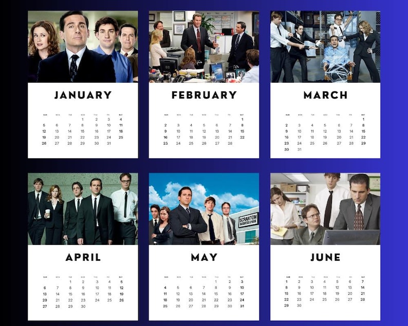 The Office Tv Show 2025 Calendar Etsy
