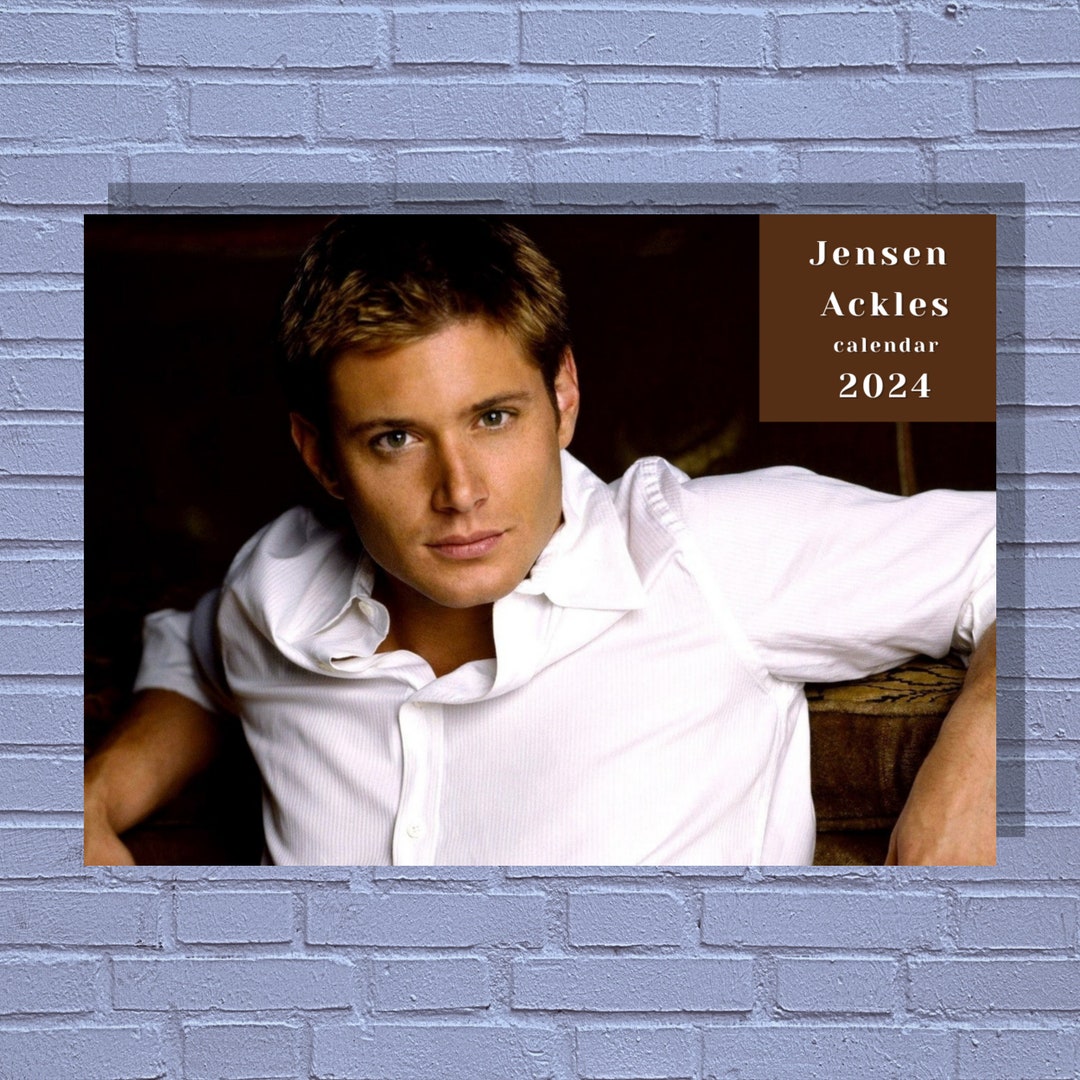 Jensen Ackles 2025 Calendar Etsy