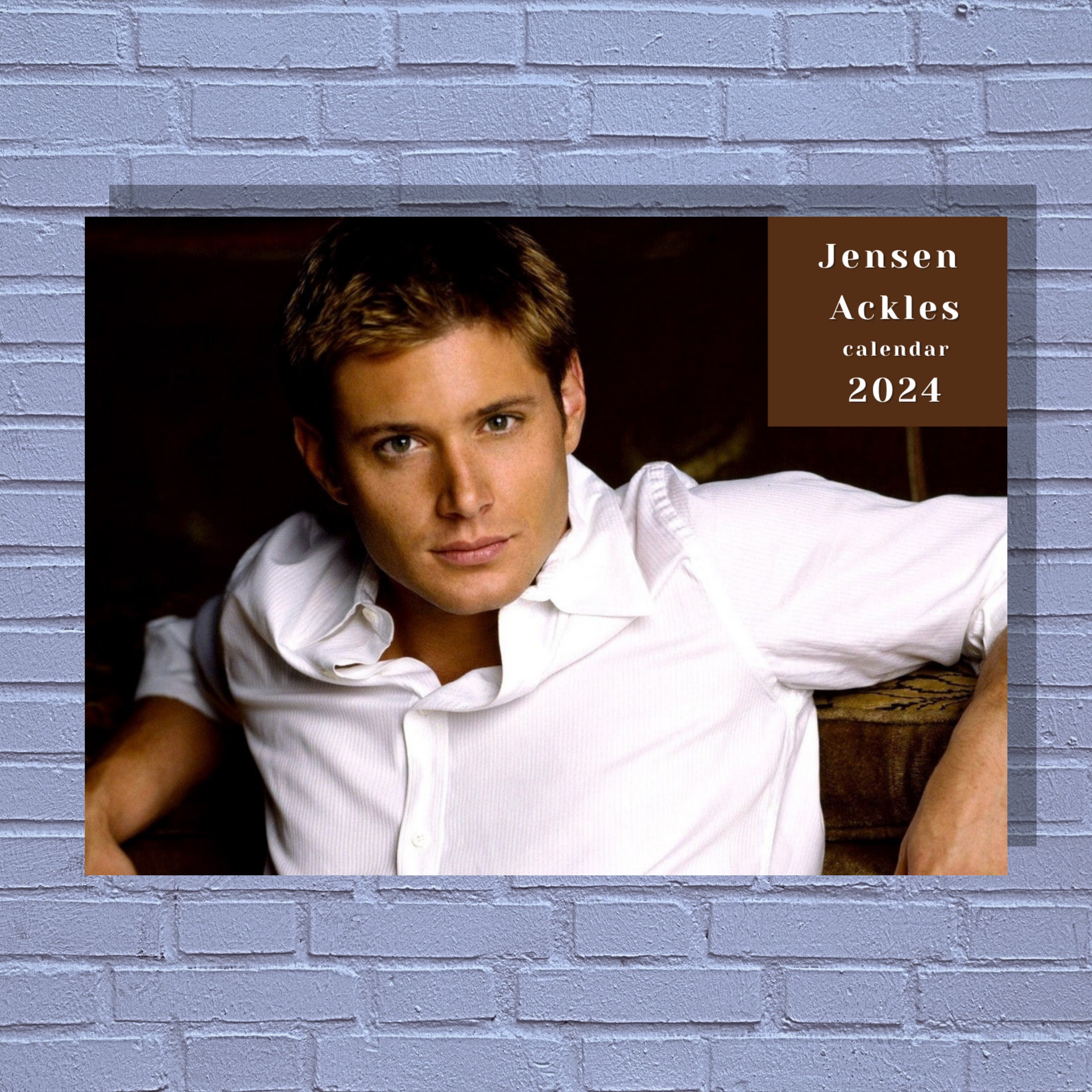 Jensen Ackles 2024 Calendar Etsy