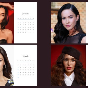 Megan Fox 2024 Calendar image 3
