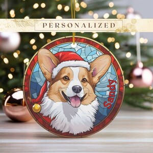 Aangepaste Corgi kerstornament Corgi ornament Corgi cadeau Corgi kerst decor Corgi kunst cadeau voor Corgi moeder Corgi Mama