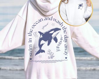 Orca Hoodie Orca Shirt In My Orca Era Shirt Ocean Inspired Style Coconut Girl Mermaidcore Whale Shirt Eat The Rich Orcas Shirt Whale shark