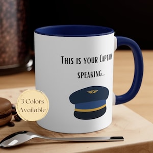 Captain Mug For Pilot Gift For Pilot Captain Airplane Pilot Mug For Him Airplane Gift For Flying Coffee Mug For Pilot Gifts For Men