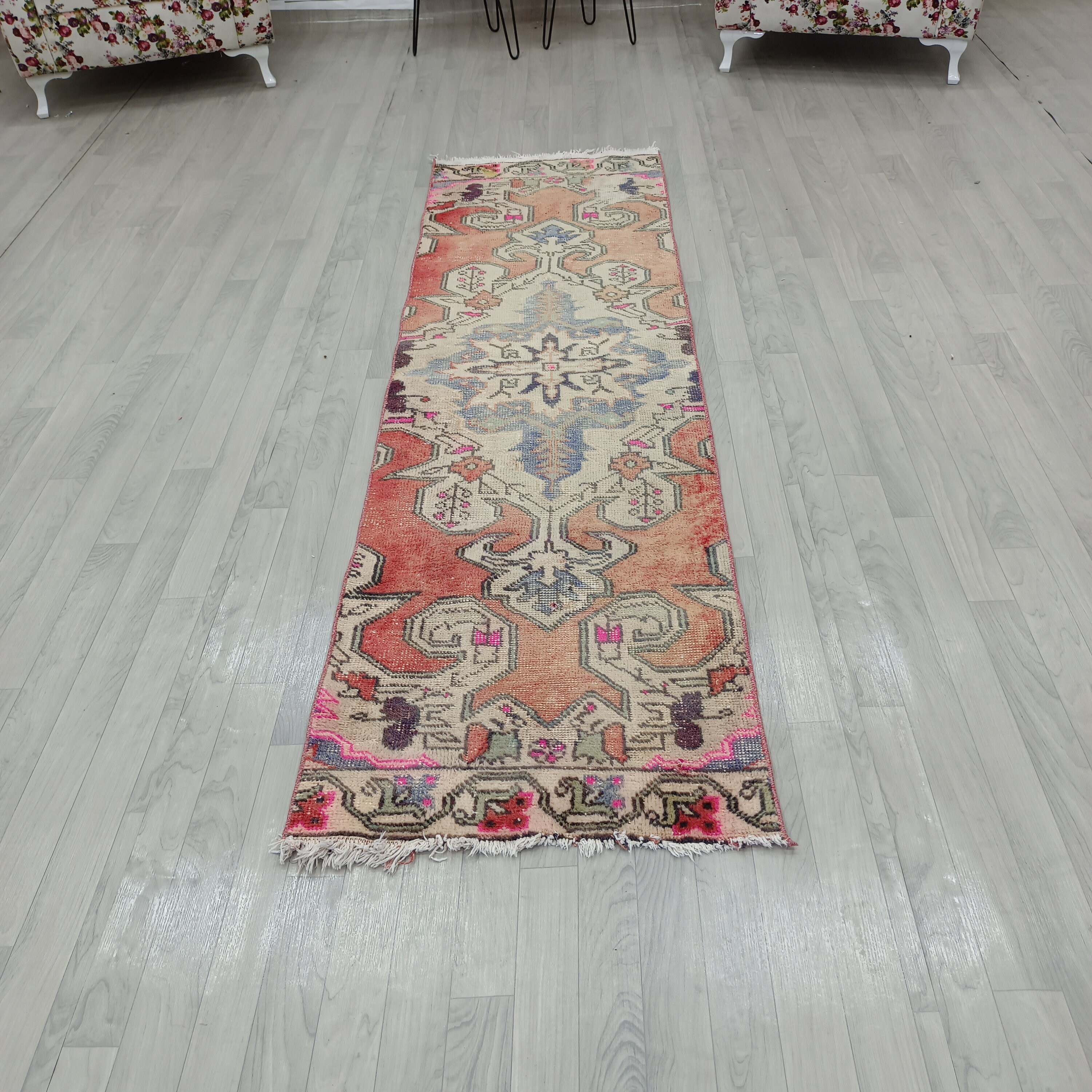 Antique Entryway Rug Vintage Rug Kitchen Rug Hallway Rug Very Rare Rug ...