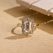 see more listings in the Emerald Cut Ring section