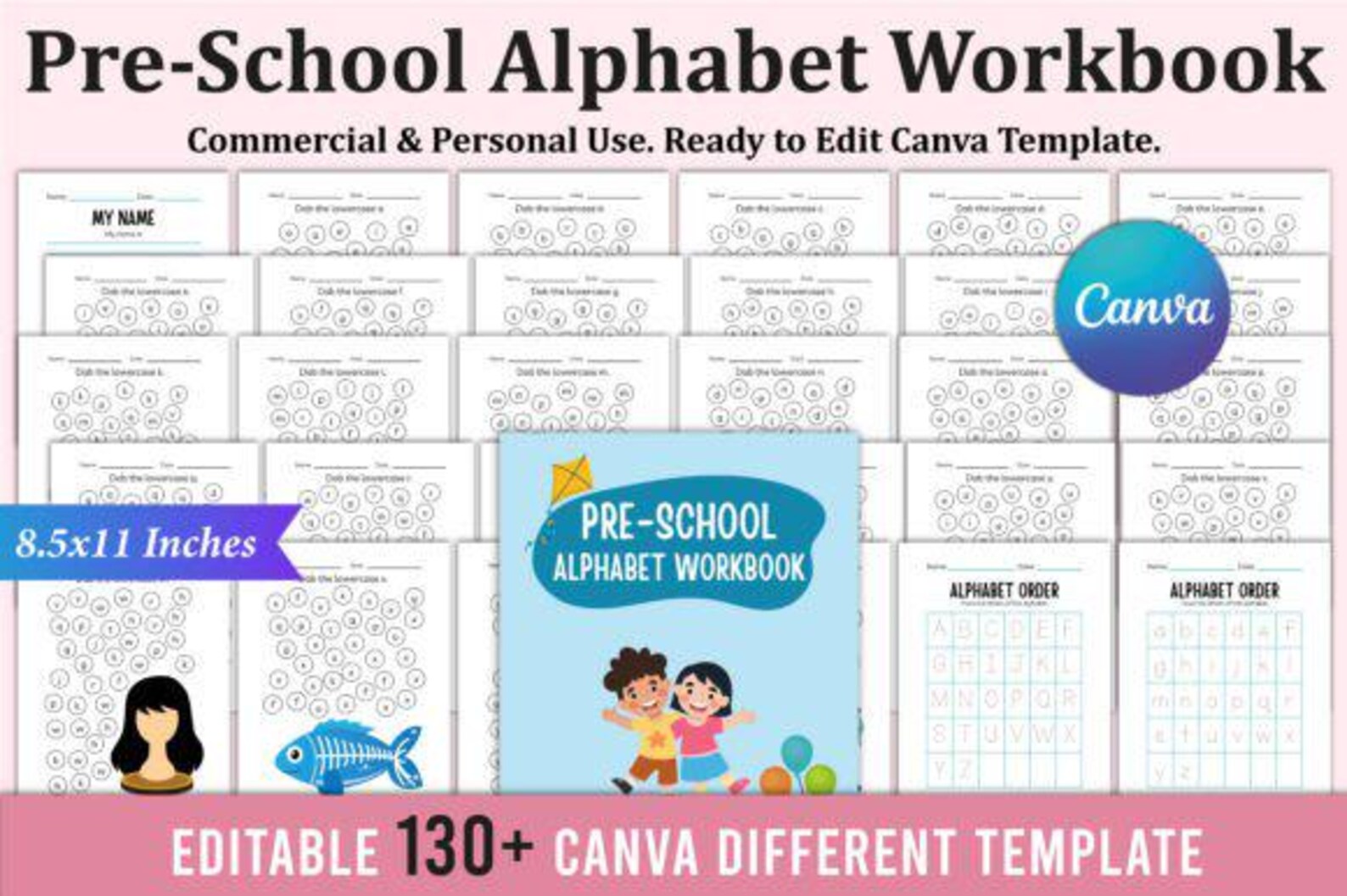 Preschool Learning Bundle | Kids Math Activity Book | Printable ...