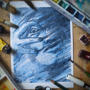 Emotive surreal art print