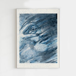Emotive surreal art print