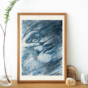 Emotive surreal art print
