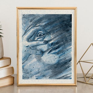 Emotive surreal art print