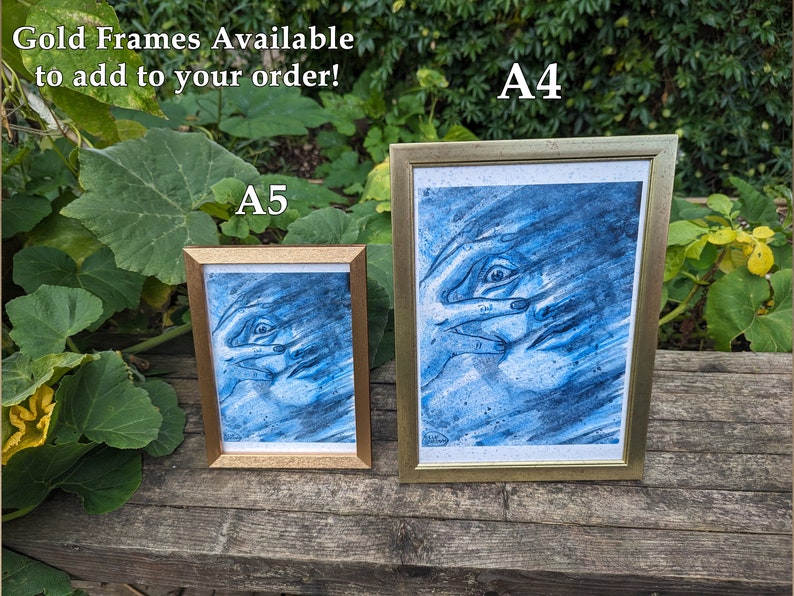 Emotive surreal art print