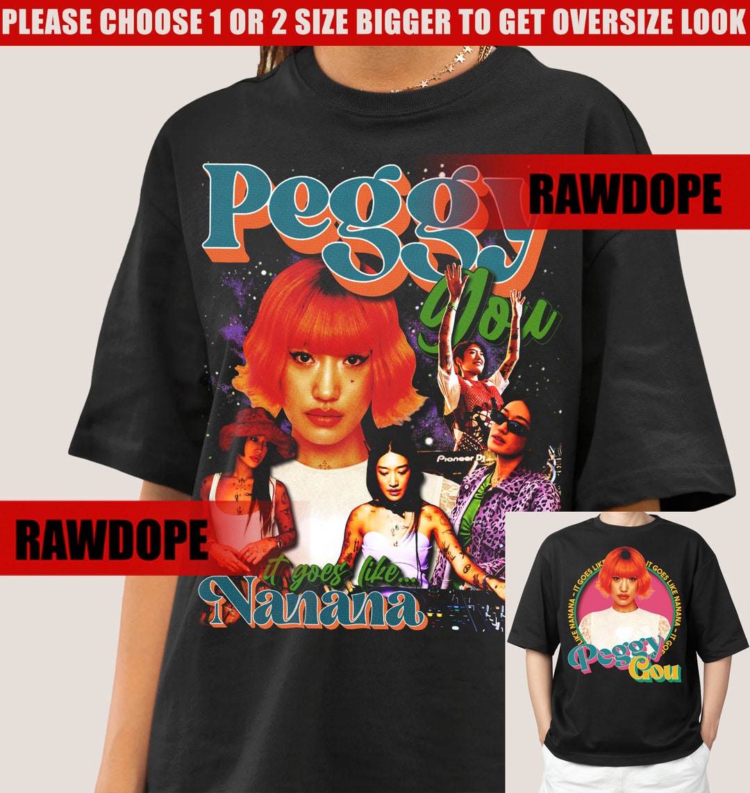 Peggy Gou T-Shirt - Musik Fan Shirt Kurzarm Street Style