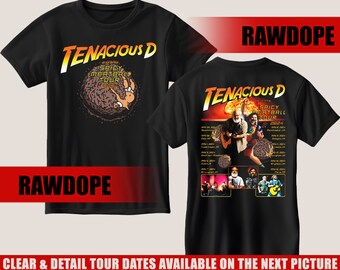 Tenacious D T-shirt Tenacious D 2024 Spicy Meatball Tour Chemise, Tenacious D Tour T-shirt Tenacious D Concert 2024 Chemise