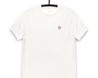 White "Rosé Shell" T-shirt – Chic coastal style