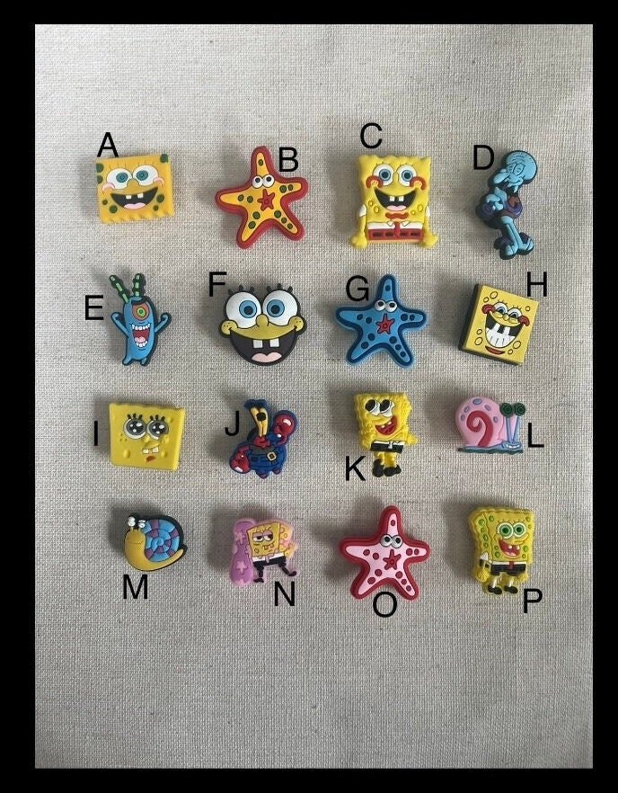 Spongebob jibbitz hotsell