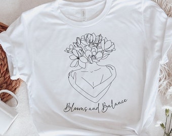 Plant Shirt, Yoga Shirt, Plant Lady, Yoga Class, Strong Women Shirt, Inspirational shirt, Plant Lover Gift, Plant Lover Shirt, Yoga Clothes