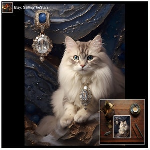 Carte d'anniversaire chat marron avec bijoux en cristal de pierre de lune pour maman mère tante grand-mère soeur épouse petite amie cousine meilleure amie meilleure amie