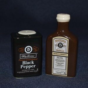 Watkins Salt and Pepper Shakers