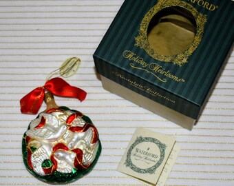 Waterford Crystal Holiday Heirlooms 4 Four CALLING BIRDS 12 Days Xmas Ornament