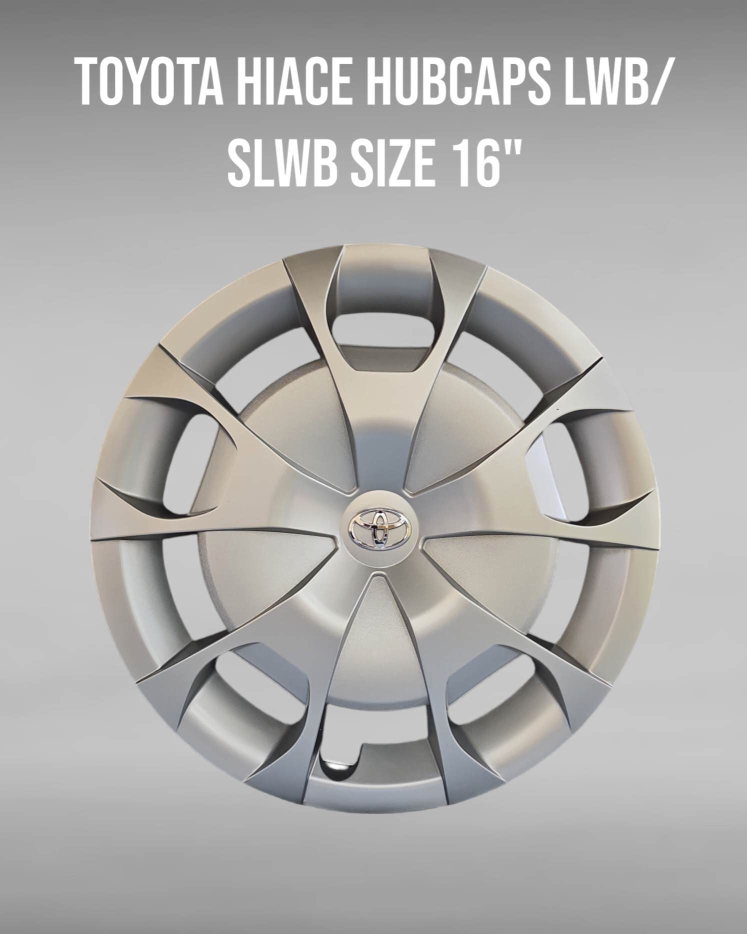 Brand New Toyota Hiace Hubcaps 16 Inch LWB/SLWB New Shape Etsy