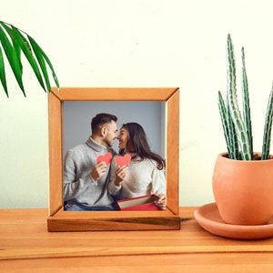 Small Wooden Picture Frame + Stand _Tax Included