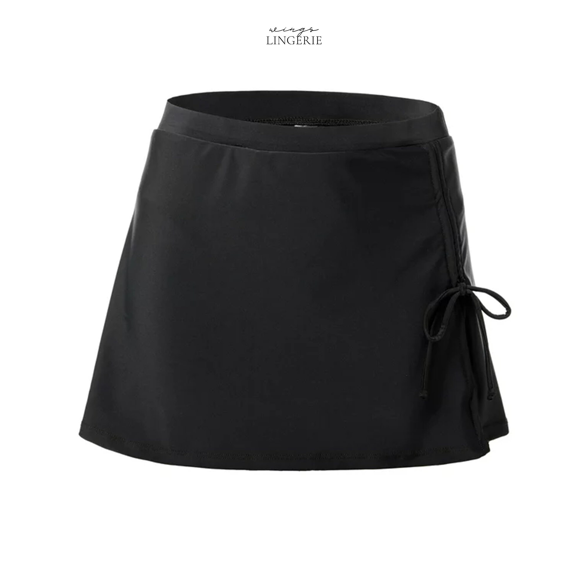 Women's Swim Skirt, Short Quickdrying Bikini, Swimsuit With Side Slit