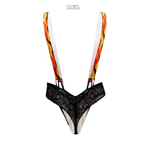 Fiery Fatale Costume, Sexy Firefighter Lingerie, Fire Chief Outfit for ...