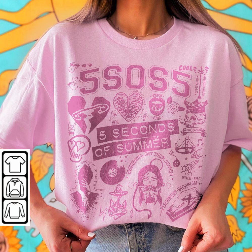 5sos Tattoo - Etsy
