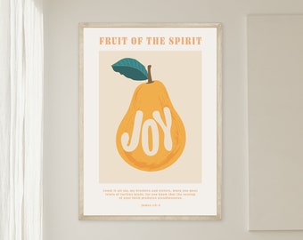Fruit of the Spirit Printable | Peace | Bible Verse Wall Art ...