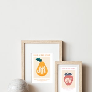 Fruit of the Spirit | Joy | Bible Verse Wall Art | Galatians 5 ...