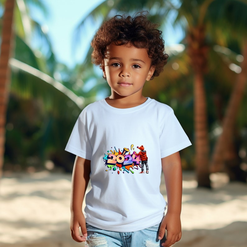 Happy New Year 2024 Graffiti Png Designchristmas 2024 Graffiti Boy
