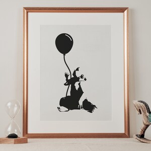 Bébé avec ballon - téléchargement numérique instantané - SVG, PNG, DXF, eps, jpg - adapté pour la machine de découpe (Cricut, Silhouette, etc.)