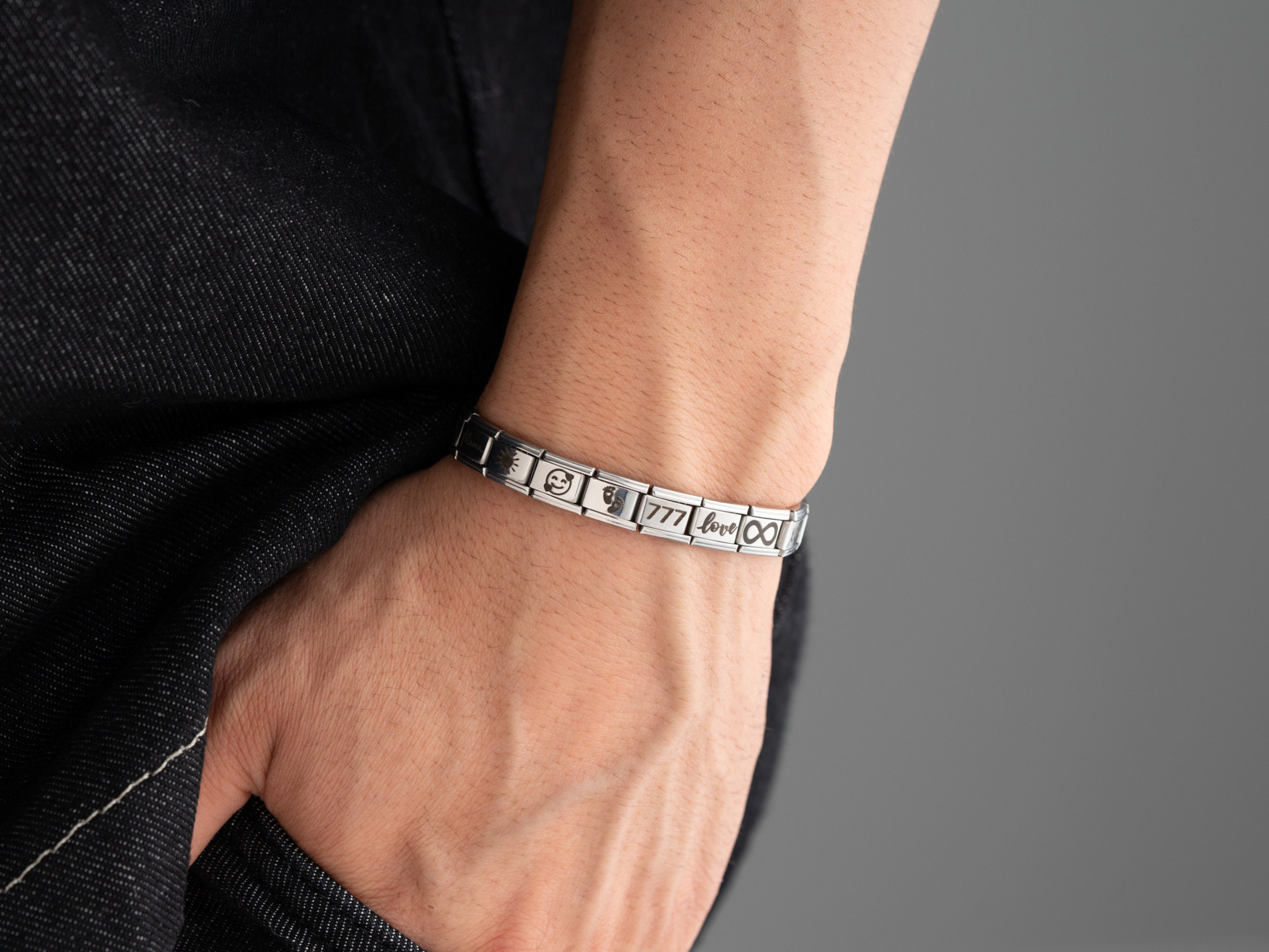 Italian Charm Bracelet Custom 10 Personalized Djibouti Charm