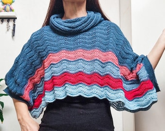 Elevate tröja virkmönster | Pdf-nedladdning | XS-XL | Mysig, modern handgjord tröja | DIY-virkat plagg