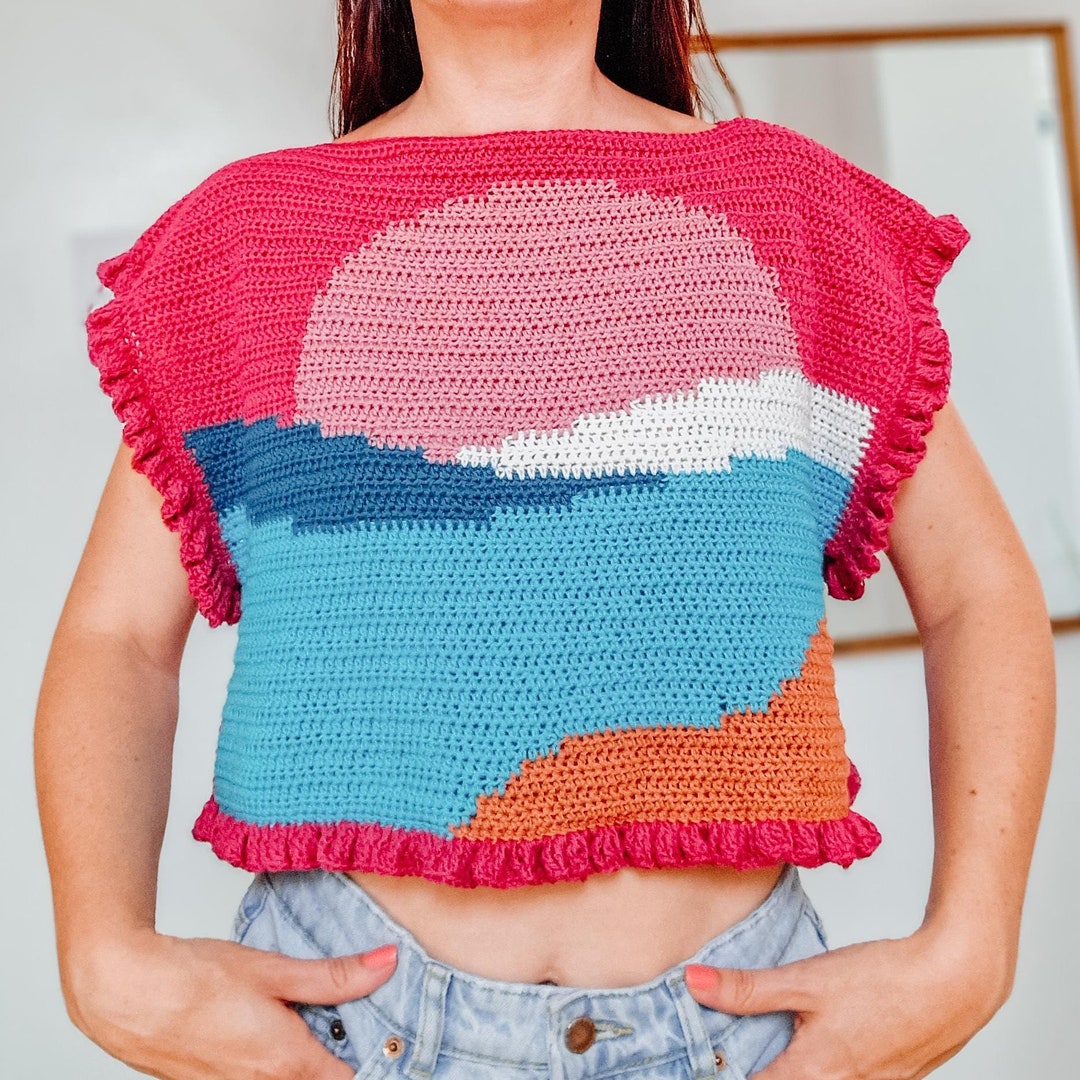 Sonnet Crochet Top main image 1