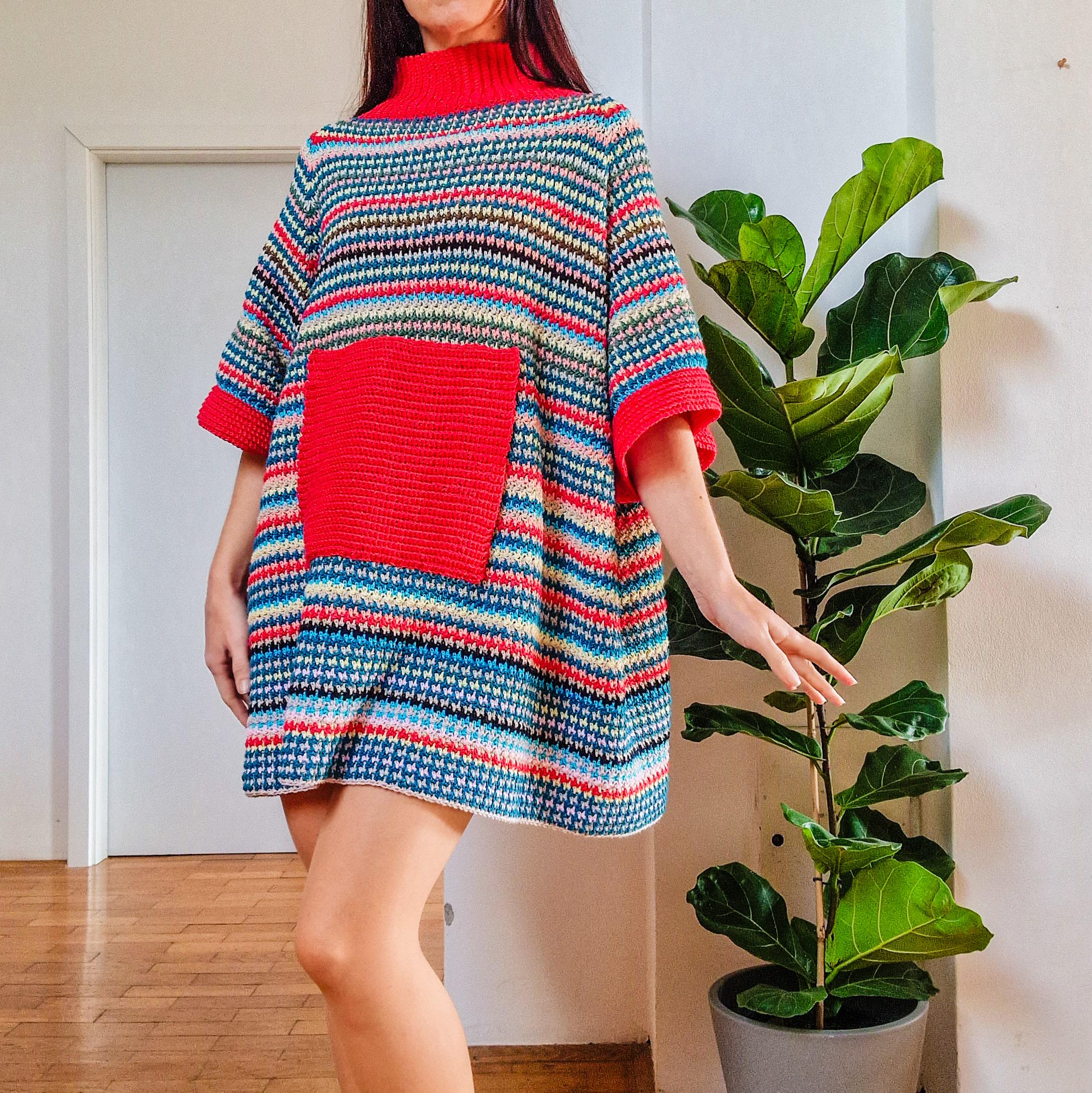 Crochet Raglan Dress Pattern