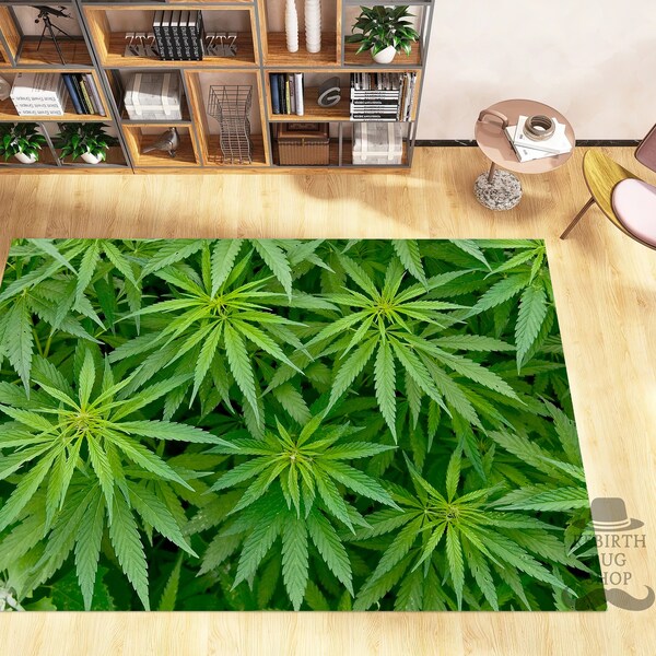 Weed Theme Carpet Etsy