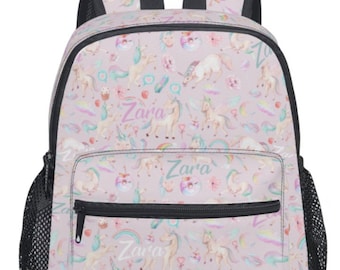 Customised Toddler Backpack - Girls designs